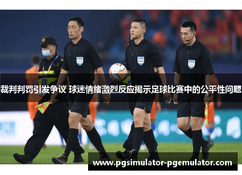 裁判判罚引发争议 球迷情绪激烈反应揭示足球比赛中的公平性问题