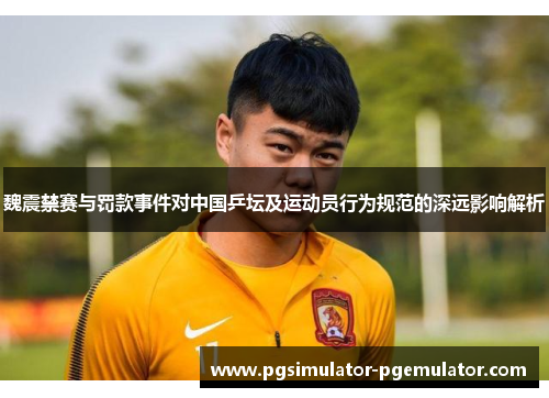 魏震禁赛与罚款事件对中国乒坛及运动员行为规范的深远影响解析